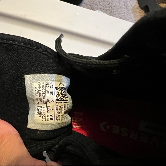 Converse Black High-Top Sneakers - Picture 7 of 7